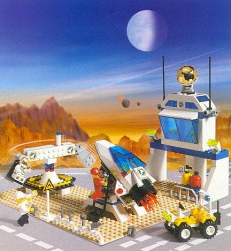 Space Simulation Station LEGO set (#6455-1)