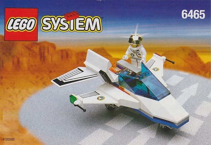 Space Port Jet LEGO set (#6465-1)