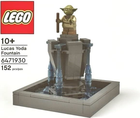 Lucas Yoda Fountain
