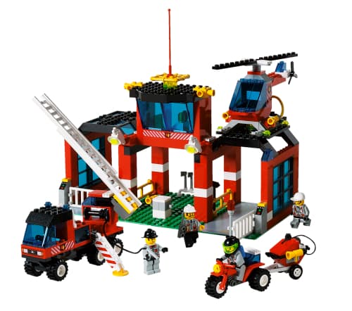Fire Fighters' HQ LEGO set (#6478-1)