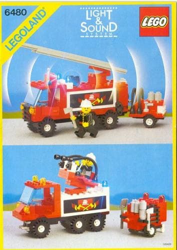Hook and Ladder Truck LEGO set (#6480-1)