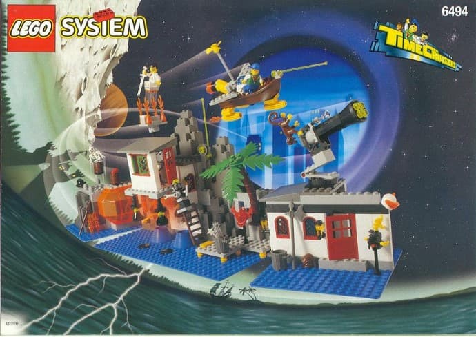 Mystic Mountain Time Lab LEGO set (#6494-1)
