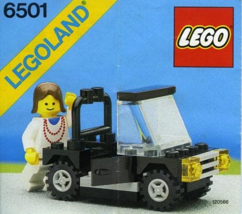Sport Convertible LEGO set (#6501-1, 1987)