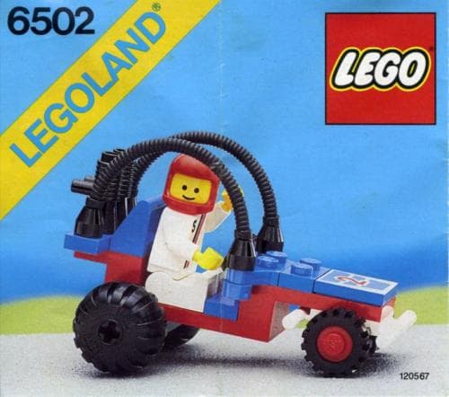 Turbo Racer LEGO set (#6502-1, 1987)