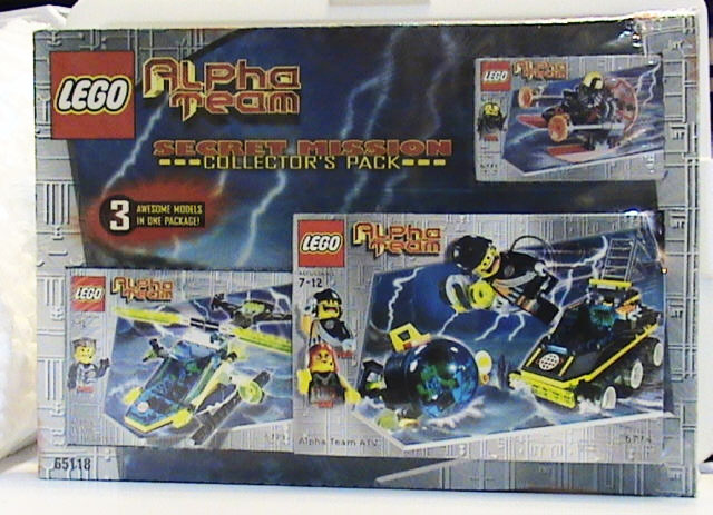 Alpha Team Secret Mission Collector's Pack LEGO set (#65118-1)