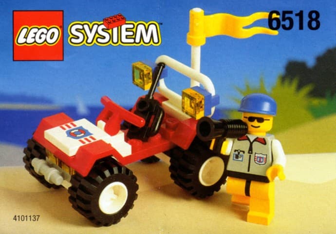 Baja Buggy LEGO set (#6518-1, 1996)