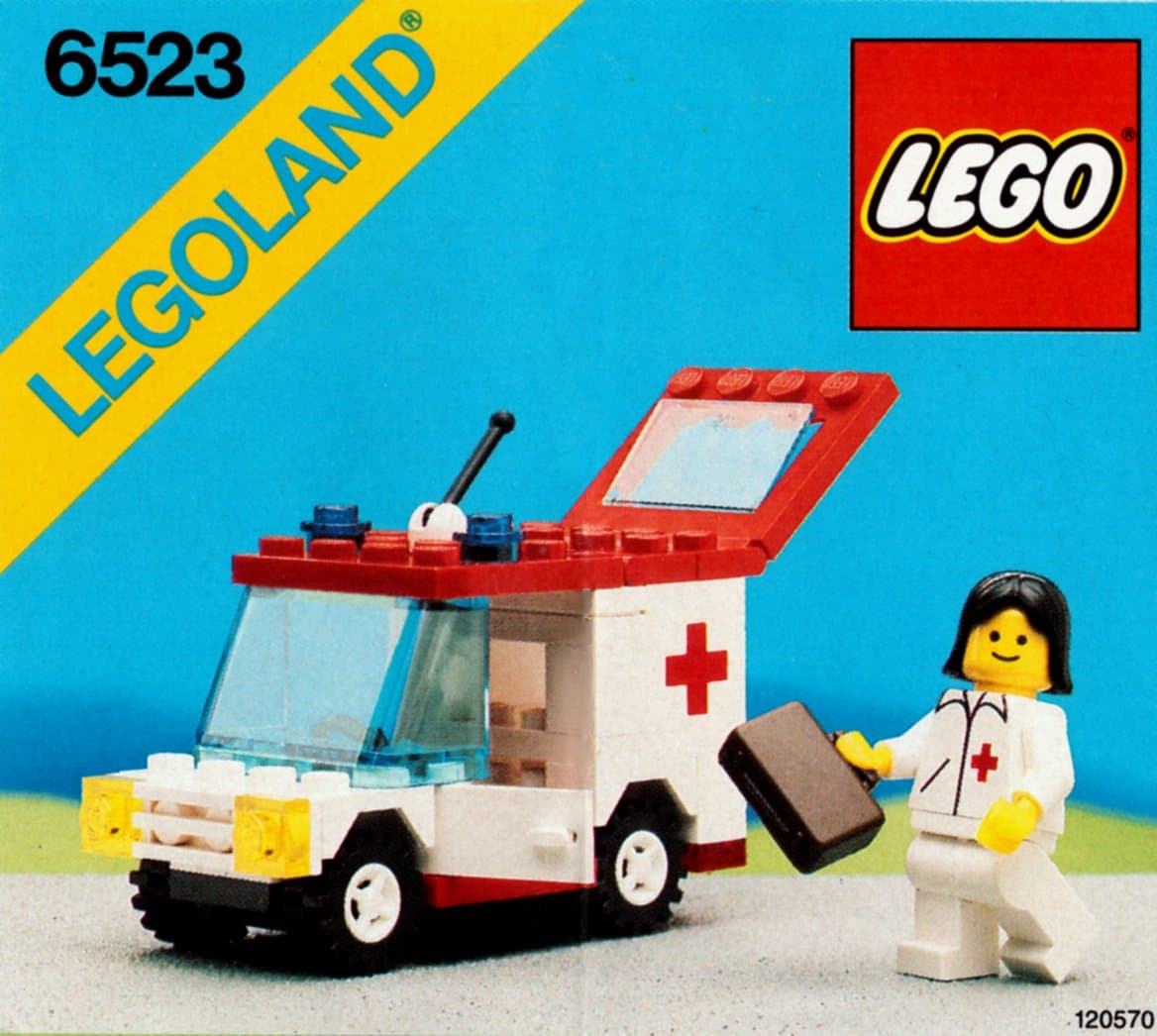 Red Cross LEGO set (#6523-1, 1987)