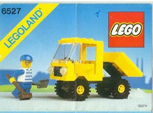 Tipper Truck LEGO set (#6527-1, 1989)
