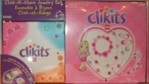 Jewels-n-Rings Click-N-Store Jewelry Set Co-Pack LEGO set (#65362-1)