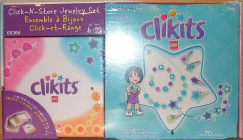 Jewels-n-Clips Click-N-Store Jewelry Set Co-Pack LEGO set (#65364-1)