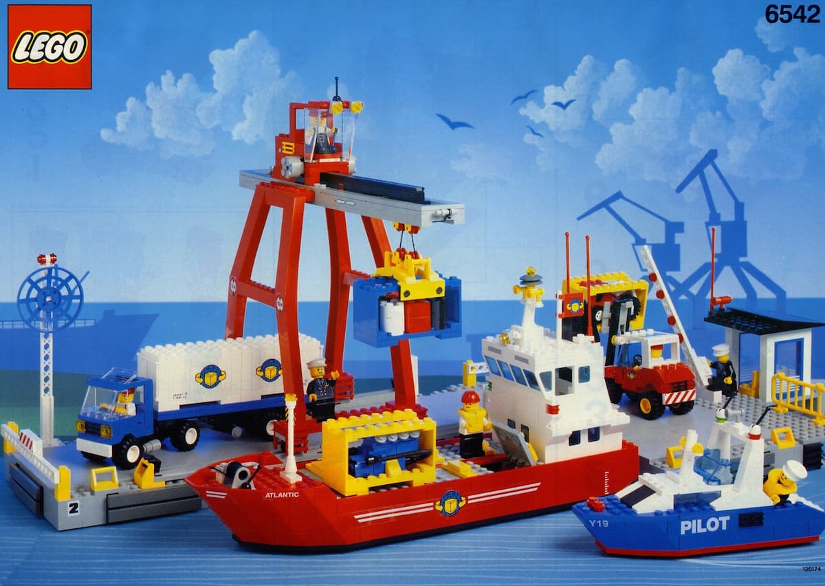 Launch & Load Seaport LEGO set (#6542-1)