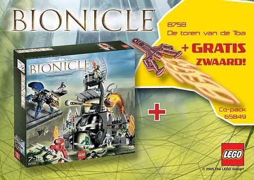 Bionicle Co-Pack LEGO set (#65849-1)
