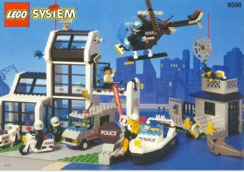 Metro PD Station LEGO set (#6598-1)
