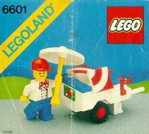 Ice Cream Cart LEGO set (#6601-1, 1985)
