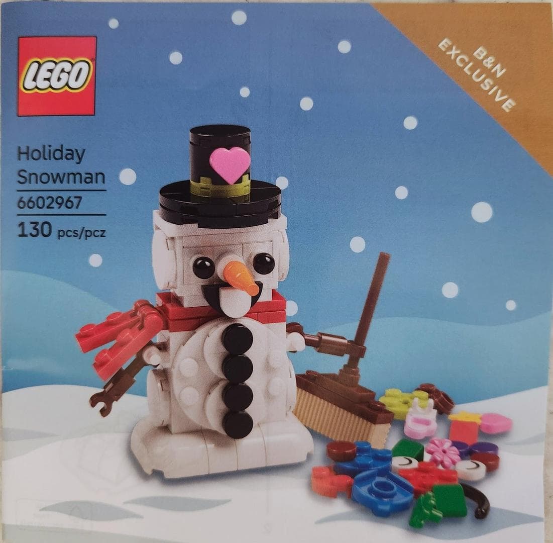 Holiday Snowman LEGO set (#6602967-1)