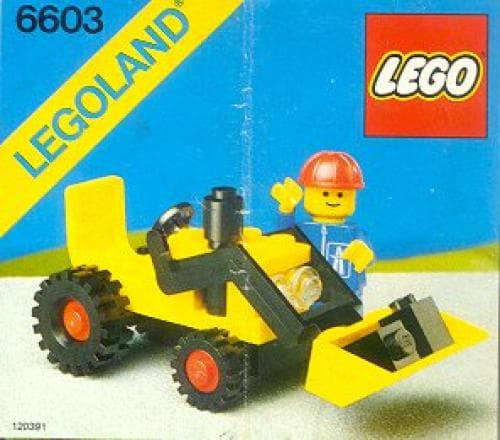Shovel Truck LEGO set (#6603-1, 1985)