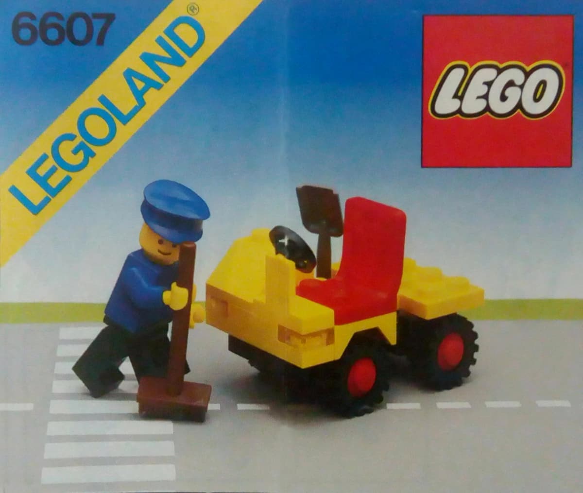 Service Truck LEGO set (#6607-1, 1982)