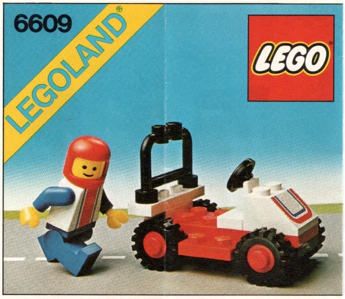 Race Car LEGO set (#6609-1, 1980)
