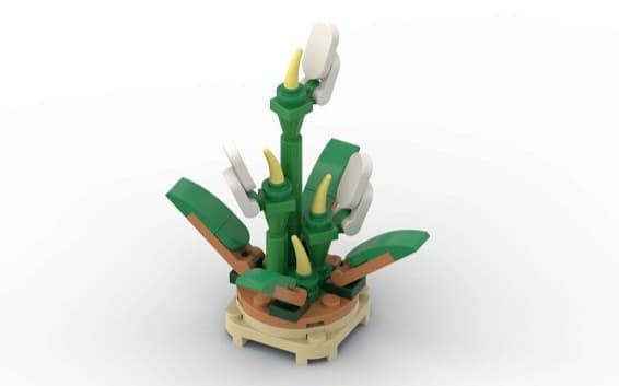 Micro Peace Lily LEGO set (#6614217-1)