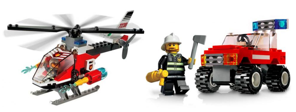 Fire Value Pack LEGO set (#66171-1)