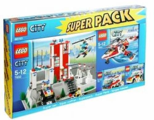 City Medical Super Pack LEGO set (#66193-1)