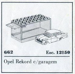 1:87 Opel Rekord LEGO set (#662-2)