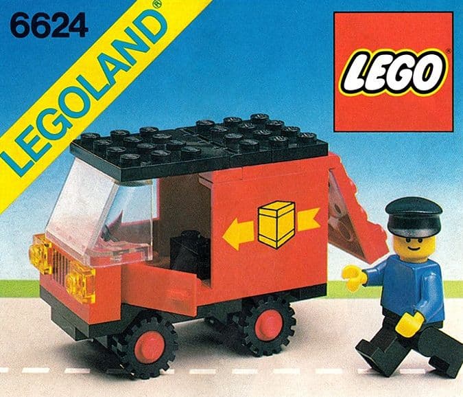 Delivery Van LEGO set (#6624-1, 1983)