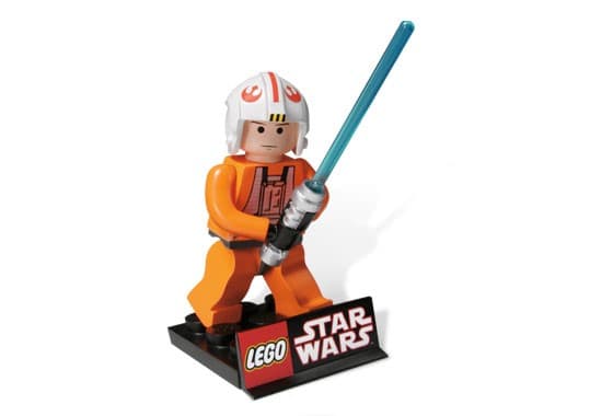 Luke Skywalker Pilot Maquette LEGO Gear set (#66254-1, 2007)