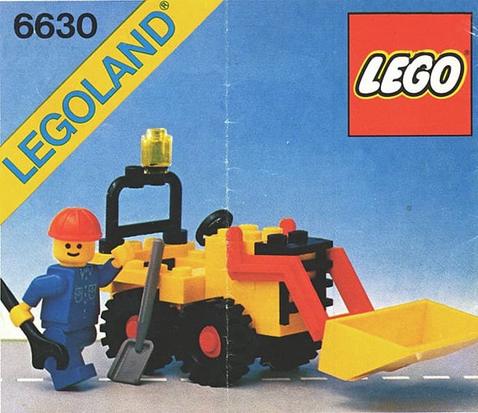 Bucket Loader LEGO set (#6630-1, 1981)