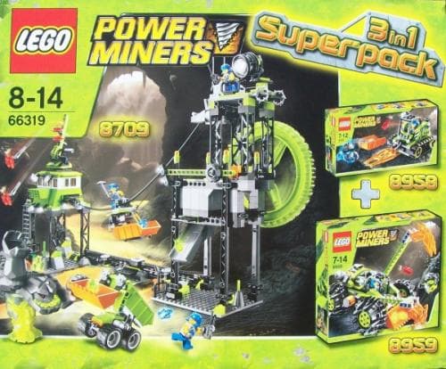 Power Miners 3 in 1 Superpack LEGO set (#66319-1)