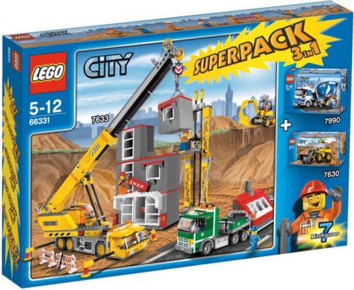 City Super Pack 3 in 1 LEGO set (#66331-1)