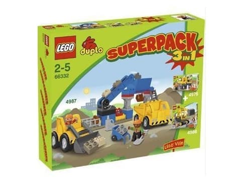 Duplo Super Pack 3 in 1 LEGO set (#66332-1)