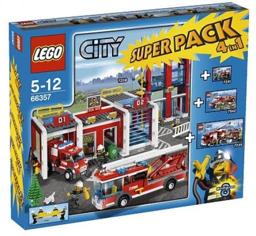 City Super Pack 4 in 1 LEGO set (#66357-1)