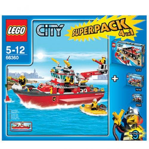 City Super Pack 4 in 1 LEGO set (#66360-1)