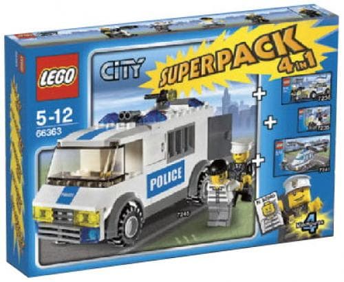 City Super Pack 4 in 1 LEGO set (#66363-1)