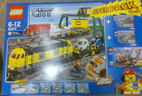 City Super Pack 4 in 1 LEGO set (#66374-1)