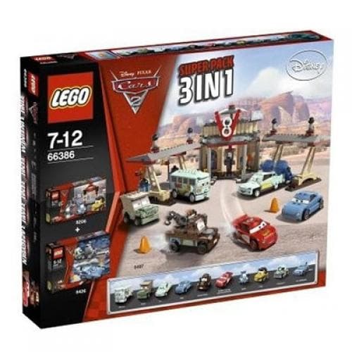 Cars 2 Super Pack 3 in 1 LEGO set (#66386-1)