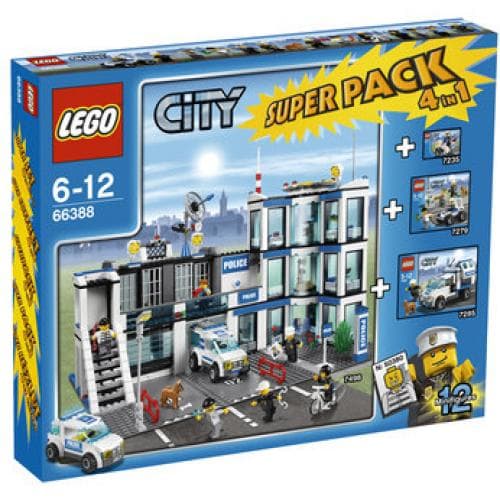 City Super Pack 4 in 1 LEGO set (#66388-1)