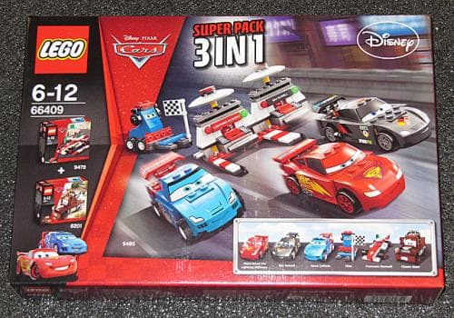 Cars Super Pack 3 in 1 LEGO set (#66409-1)
