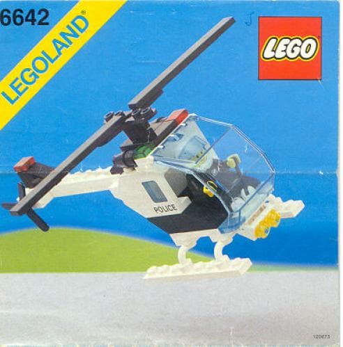 Police Helicopter LEGO set (#6642-1)