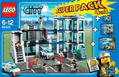 City Super Pack 4 in 1 LEGO set (#66428-1)