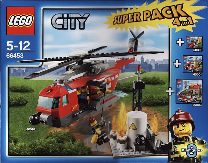 City Super Pack 4 in 1 LEGO set (#66453-1)