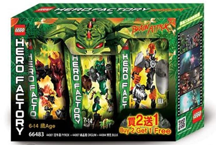 Brain Attack Super Pack 3 in 1 LEGO set (#66483-1)