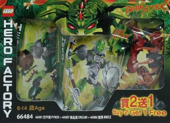 Brain Attack Super Pack 3 in 1 LEGO set (#66484-1)