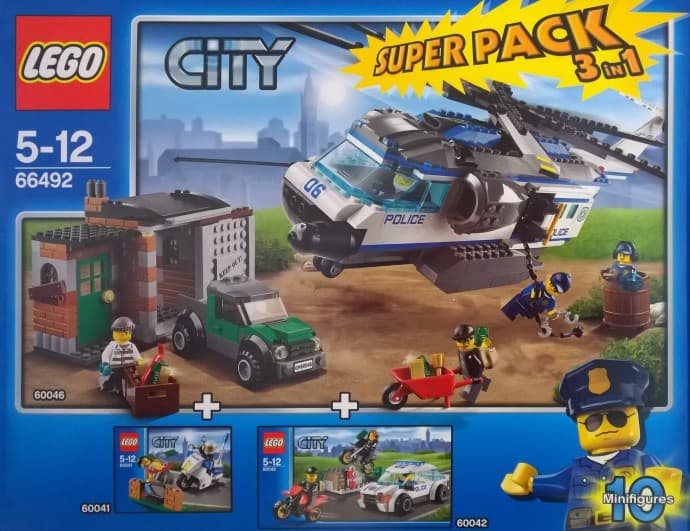 City Super Pack 3 in 1 LEGO set (#66492-1)