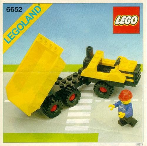 Construction Truck LEGO set (#6652-1, 1983)