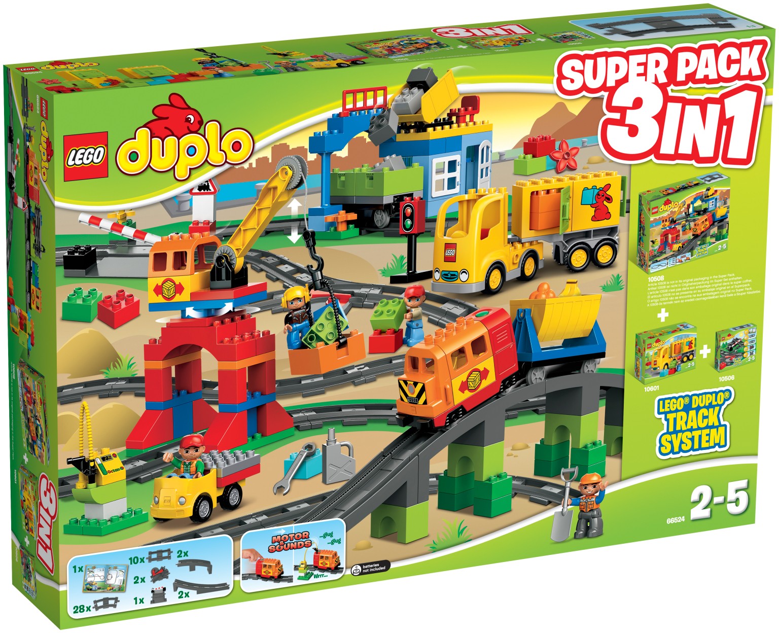 Duplo Super Pack 3 in 1 LEGO set (#66524-1)