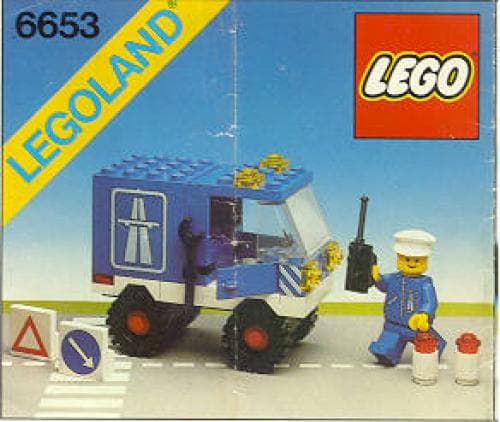 Highway Emergency Van LEGO set (#6653-1, 1982)