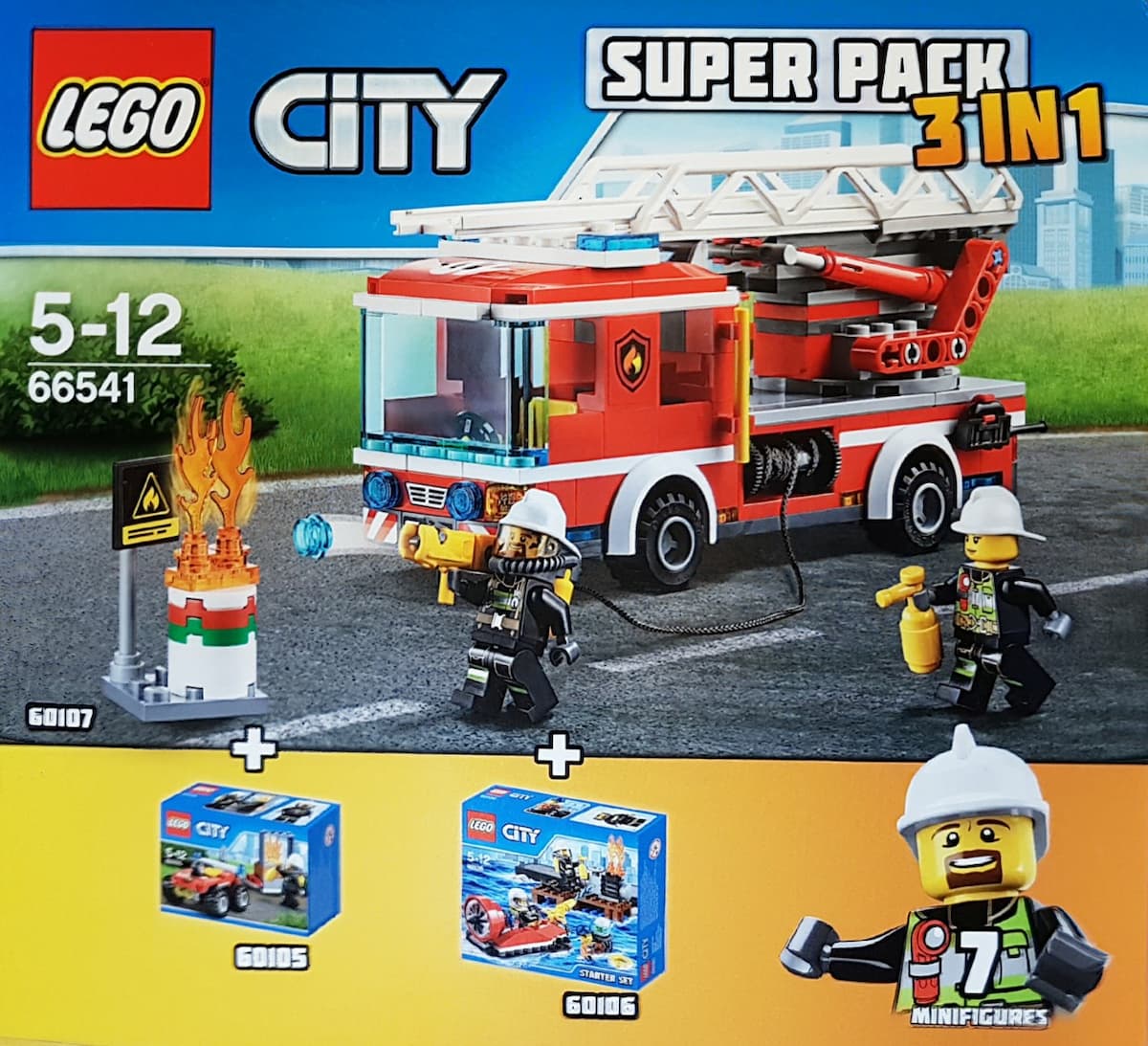 City Super Pack 3 in 1 LEGO set (#66541-1)