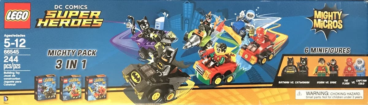 Mighty Micros Mighty Pack 3 in 1 LEGO set (#66545-1)